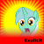 Size: 5000x5000 | Tagged: safe, artist:etymologically correct filly, ponybooru exclusive, lyra heartstrings, pony, unicorn, bust, female, green coat, horn, mare, official spoiler image, open mouth, ponybooru exclusive spoiler image, shocked expression, simple background, solo, spoiler image, svg, text, two toned mane, vector, wide eyes