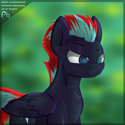 Size: 3000x3000 | Tagged: safe, artist:phlerius, derpibooru import, oc, pony, digital art, my little pony, solo