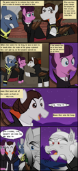 Size: 3304x7232 | Tagged: safe, artist:mr100dragon100, derpibooru import, bat pony, undead, vampire, vampony, comic:a king's journey home, angry, comic, dark forest au's dracula, night