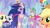 Size: 1280x720 | Tagged: safe, derpibooru import, screencap, applejack, fluttershy, li'l cheese, pinkie pie, princess twilight 2.0, rainbow dash, rarity, spike, twilight sparkle, twilight sparkle (alicorn), alicorn, dragon, earth pony, pegasus, pony, unicorn, the last problem, gigachad spike, logo, mane seven, mane six, older, older applejack, older fluttershy, older mane seven, older mane six, older pinkie pie, older rainbow dash, older rarity, older spike, older twilight, winged spike