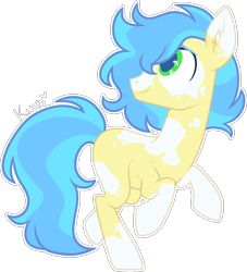 Size: 2050x2256 | Tagged: safe, artist:kurosawakuro, derpibooru import, oc, earth pony, pony, male, offspring, parent:applejack, parent:soarin', parents:soarinjack, simple background, solo, stallion, transparent background