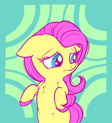 Size: 727x801 | Tagged: safe, artist:handsockz, derpibooru import, twibooru import, fluttershy, pegasus, pony, bipedal, chest fluff, cute, deleted from derpibooru, hooves, shyabetes, solo, unshorn fetlocks