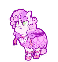 Size: 1012x1070 | Tagged: safe, artist:handsockz, derpibooru import, twibooru import, sweetie belle, deleted from derpibooru, solo