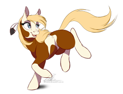 Size: 1138x875 | Tagged: safe, artist:dvixie, derpibooru import, twibooru import, earth pony, pony, deleted from derpibooru, dreamworks, female, mare, ponified, rain (character), simple background, solo, spirit: stallion of the cimarron, transparent background
