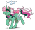 Size: 1075x937 | Tagged: safe, artist:dvixie, derpibooru import, twibooru import, fizzy, pony, twinkle eyed pony, unicorn, g1, bow, bubble, deleted from derpibooru, g1 to g4, generation leap, happy, open mouth, raised hoof, running, simple background, solo, tail bow, transparent background