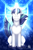 Size: 1536x2308 | Tagged: safe, artist:nivimonster, derpibooru import, shining armor, pony, unicorn, glowing eyes, magic, solo