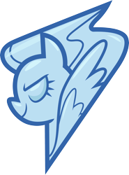 Size: 3000x4055 | Tagged: safe, artist:cloudyglow, derpibooru import, .ai available, absurd resolution, no pony, simple background, transparent background, vector, wingpony badge