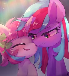 Size: 2689x2977 | Tagged: safe, artist:lexiedraw, derpibooru import, oc, oc only, pony, eyes closed, nuzzling