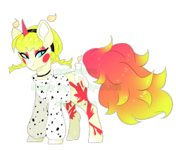 Size: 1891x1614 | Tagged: safe, artist:shady-bush, derpibooru import, oc, original species, youkai, clothes, female, scented pony, shirt, signature, simple background, solo, transparent background, watermark