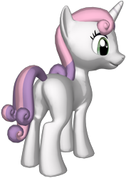 Size: 946x1339 | Tagged: safe, artist:fenix00, derpibooru import, sweetie belle, pony, unicorn, 3d, simple background, transparent background