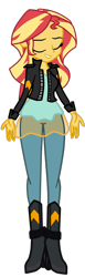 Size: 480x1554 | Tagged: safe, artist:gmaplay, derpibooru import, sunset shimmer, equestria girls, my past is not today, solo