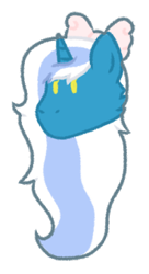 Size: 184x338 | Tagged: safe, artist:gumdropsushi, derpibooru import, oc, oc:fleurbelle, alicorn, alicorn oc, bow, cheek fluff, female, golden eyes, hair bow, horn, mare, simple background, transparent background, wings