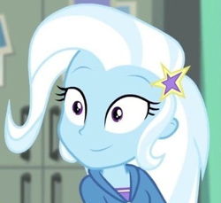 Size: 378x346 | Tagged: safe, derpibooru import, trixie, better together, equestria girls, forgotten friendship, cropped