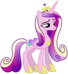Size: 2355x2547 | Tagged: safe, artist:mehoep, derpibooru import, princess cadance, alicorn, pony, a canterlot wedding, aolo, crown, female, hoof shoes, jewelry, mare, regalia, simple background, solo, transparent background, vector