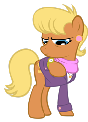 Size: 2076x2888 | Tagged: safe, artist:sofunnyguy, derpibooru import, ms. harshwhinny, earth pony, pony, female, mare, raised hoof, simple background, solo, transparent background, vector