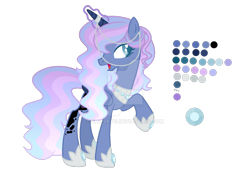 Size: 1024x718 | Tagged: safe, artist:choisky13, derpibooru import, oc, alicorn, pony, female, magical lesbian spawn, mare, offspring, parent:fleur-de-lis, parent:princess luna, simple background, solo, transparent background