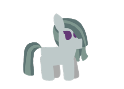 Size: 1200x857 | Tagged: safe, artist:switcharoo, derpibooru import, marble pie, female, lineless, mare, simple background, smol, smol pony, solo, transparent background