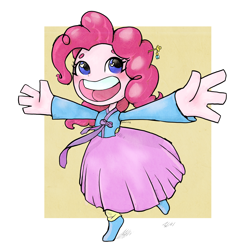 Size: 5000x5000 | Tagged: safe, artist:potatobug, derpibooru exclusive, derpibooru import, pinkie pie, human, equestria girls, female, hanbok, humanized, korean, solo, solo female