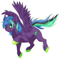 Size: 1846x1824 | Tagged: safe, artist:requiem♥, derpibooru import, oc, oc only, oc:zolifer, pegasus, pony, colored hooves, cute, signature, simple background, solo, transparent background, wings