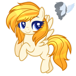 Size: 1448x1448 | Tagged: safe, artist:skyfallfrost, derpibooru import, oc, pegasus, pony, female, mare, simple background, solo, transparent background