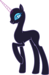 Size: 884x1345 | Tagged: safe, artist:krystalheartbases, derpibooru import, nightmare rarity, base, solo