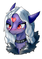 Size: 2894x4093 | Tagged: safe, artist:drimmoart, artist:lizzardych, derpibooru import, oc, earth pony, lizard, pony, avatar, cute, glowing eyes, hybrid oc, original character do not steal, solo