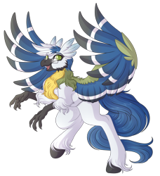 Size: 4290x4698 | Tagged: safe, artist:amazing-artsong, derpibooru import, oc, classical hippogriff, hippogriff, absurd resolution, glasses, male, simple background, solo, transparent background