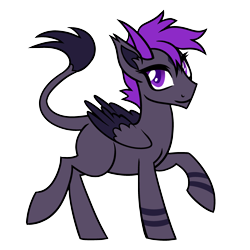 Size: 3000x3000 | Tagged: safe, artist:renhorse, derpibooru import, oc, pegasus, horns, male, simple background, solo, stallion, transparent background