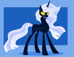 Size: 2512x1916 | Tagged: safe, artist:interstellar-quartz, derpibooru import, oc, oc:silverlay, pony, possessed, solo