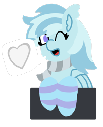 Size: 4559x5580 | Tagged: safe, artist:switcharoo, derpibooru exclusive, derpibooru import, oc, oc only, pegasus, pony, clothes, cute, discord (program), happy, heart, looking at you, one eye closed, pegasus oc, scarf, simple background, socks, solo, speech bubble, striped socks, transparent background, wings, wink, winking at you