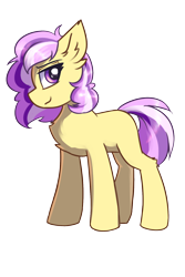 Size: 1200x1800 | Tagged: safe, artist:ravistdash, derpibooru exclusive, derpibooru import, oc, oc only, oc:caramel kisses, earth pony, pony, 2021 community collab, derpibooru community collaboration, looking at you, simple background, smiling, solo, transparent background