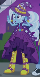 Size: 526x1004 | Tagged: safe, derpibooru import, screencap, flash sentry, trixie, equestria girls, rainbow rocks, cropped