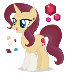 Size: 1150x1250 | Tagged: safe, artist:magicuniclaws, derpibooru import, oc, pony, unicorn, female, mare, parents:rariburst, show accurate, simple background, solo, transparent background