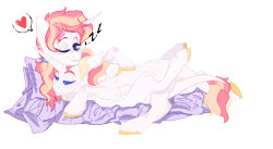 Size: 703x385 | Tagged: safe, artist:fcrestnymph, derpibooru import, oc, oc only, oc:champagne, oc:cosmopolitan, pony, female, magical lesbian spawn, male, mare, offspring, parent:fleur-de-lis, parent:princess cadance, parents:fleurdance, simple background, stallion, transparent background