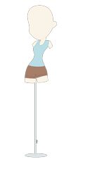 Size: 1482x3072 | Tagged: safe, derpibooru import, equestria girls, barely eqg related, clothes, lori loud, mannequin, outfit, shirt, shorts, simple background, the loud house, transparent background, undershirt