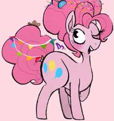 Size: 757x804 | Tagged: safe, artist:dsstoner, derpibooru import, pinkie pie, earth pony, pony, the last problem, female, mare, older, older pinkie pie