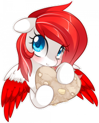 Size: 700x860 | Tagged: safe, artist:loyaldis, derpibooru import, oc, oc:making amends, pegasus, pony, commission, cute, ocbetes, simple background, solo, transparent background, two toned wings, wings, ych result