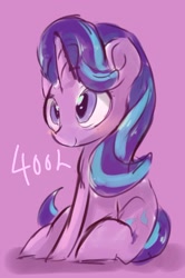 Size: 1080x1623 | Tagged: safe, artist:pnpn_721, derpibooru import, starlight glimmer, pony, unicorn, blushing, smiling, solo