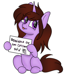 Size: 1632x1896 | Tagged: safe, artist:synthsparkle, derpibooru import, oc, oc:synth sparkle, pony, unicorn, cute, message