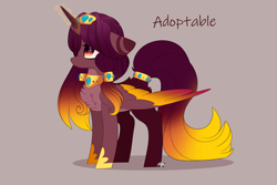 Size: 3000x2000 | Tagged: safe, artist:2pandita, derpibooru import, oc, alicorn, pony, colored wings, colored wingtips, female, magic, mare, solo, two toned wings, wings