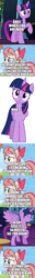 Size: 500x3868 | Tagged: safe, artist:poniiandii, derpibooru import, edit, edited screencap, editor:lord you know who, screencap, angel wings, twilight sparkle, twilight sparkle (alicorn), alicorn, comic, festival of the two sisters, implied pinkie pie, screencap comic