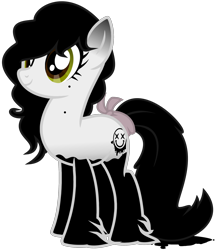 Size: 1604x1869 | Tagged: safe, alternate version, artist:amgiwolf, derpibooru import, oc, oc only, oc:amgi, earth pony, bow, earth pony oc, eyelashes, female, hoof fluff, mare, simple background, solo, tail bow, transparent background