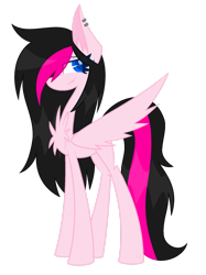 Size: 1280x1707 | Tagged: safe, artist:midori-kiwa-art, derpibooru import, oc, oc:zoe star pink, unicorn, simple background, solo, transparent background