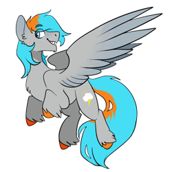 Size: 1000x1000 | Tagged: safe, artist:poprocks, derpibooru import, oc, oc:shade flash, pegasus, 2021 community collab, derpibooru community collaboration, feathered fetlocks, male, simple background, stallion, transparent background, unshorn fetlocks