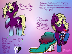 Size: 2000x1500 | Tagged: safe, derpibooru import, oc, oc:velvet sky, unicorn, clothes, crossdressing, dress, male, reference sheet, stallion