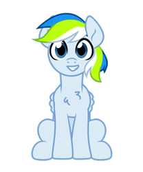 Size: 900x1080 | Tagged: safe, artist:yaaaco, derpibooru exclusive, derpibooru import, oc, oc:rain bow, pegasus, pony, 2021 community collab, derpibooru community collaboration, male, simple background, sitting, smiling, transparent background