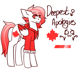 Size: 1317x1190 | Tagged: safe, artist:raya, derpibooru import, oc, oc only, oc:deepest apologies, pegasus, clothes, hoodie, reference sheet, simple background, solo, transparent background