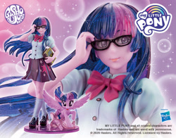 Size: 765x600 | Tagged: safe, derpibooru import, sci-twi, twilight sparkle, twilight sparkle (alicorn), alicorn, pony, equestria girls, book, figure, glasses, human ponidox, self ponidox