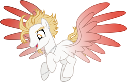 Size: 1920x1244 | Tagged: safe, artist:decprincess, derpibooru import, pegasus, pony, hawks, keigo takami, my hero academia, ponified, simple background, solo, transparent background