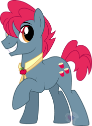 Size: 1280x1745 | Tagged: safe, artist:pure-blue-heart, derpibooru import, apple split, pony, apple family member, simple background, solo, transparent background